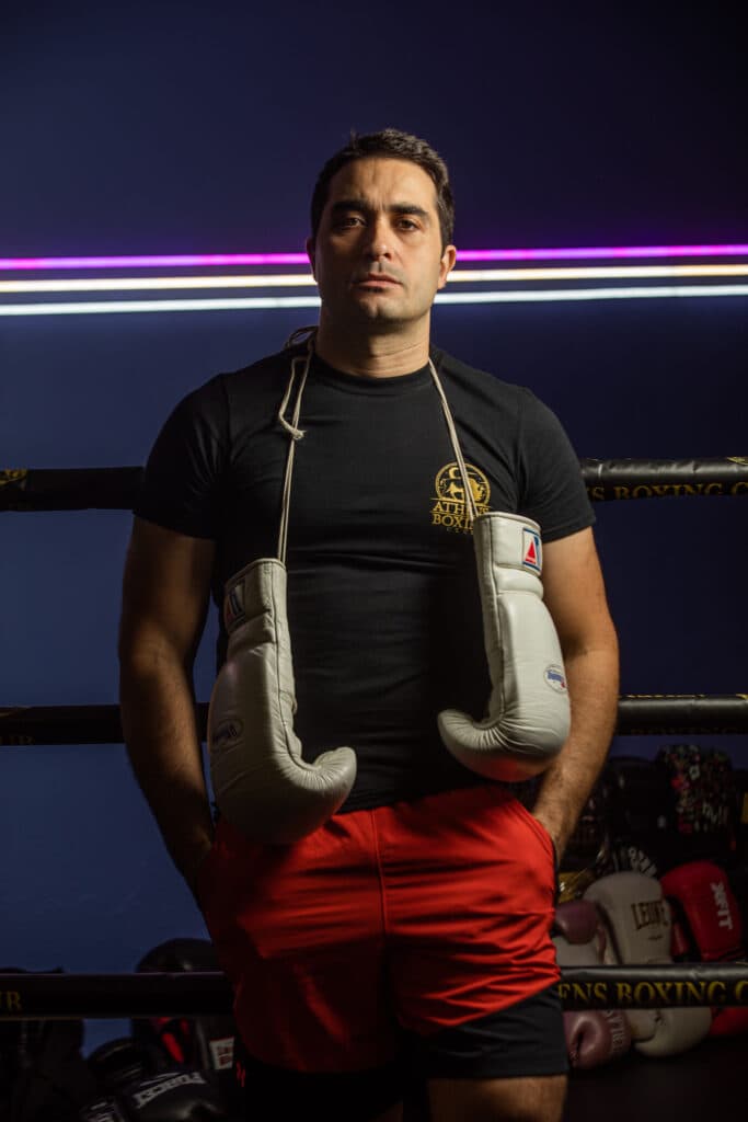Boxing portrait