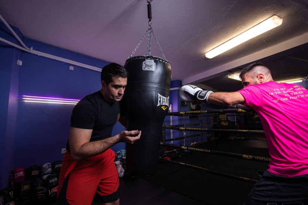 Boxing Fitness training at Athens Boxing Club